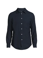 Asher Woven Button-Front Shirt