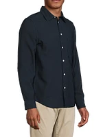Asher Woven Button-Front Shirt