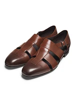 Hickory Leather Fisherman Sandals