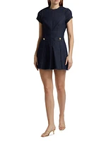 Nova Denim Sheath Minidress