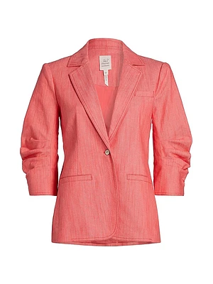 Khloe Stretch Denim Blazer
