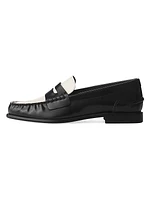 Carter Two-Tone Leather Loafers