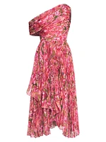 Katia Floral Chiffon Midi dress