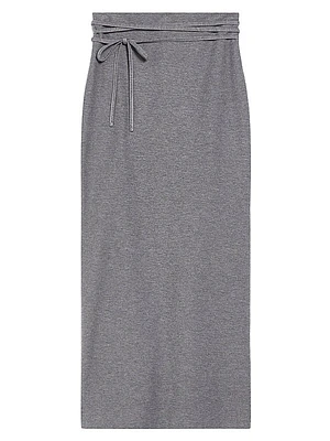 Furetto Jersey Maxi Skirt