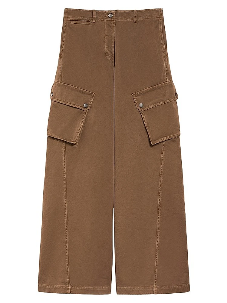 Elvy Cotton Cargo Pants