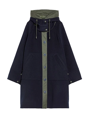 Chicca Virgin Wool Quilted Parka