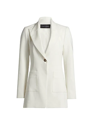 Rory Single-Button Blazer