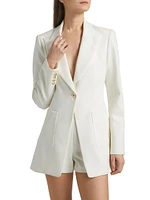 Rory Single-Button Blazer