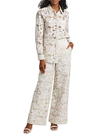 Suri Floral Wide-Leg Pants
