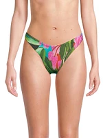 Jardin de Reve Low-Rise Bikini Bottoms