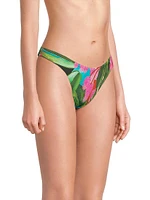 Jardin de Reve Low-Rise Bikini Bottoms