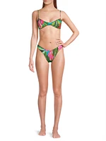Jardin de Reve Low-Rise Bikini Bottoms