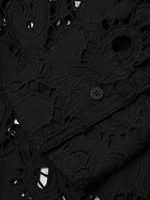 Black Sun Eyelet Shirt