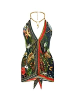 Camilla x White Lotus Knotted Scarf Top