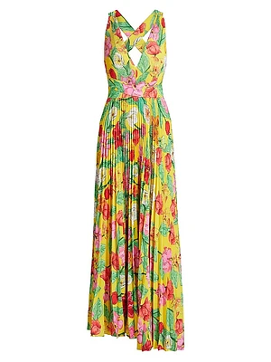Oria Floral Maxi Dress