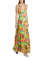 Oria Floral Maxi Dress