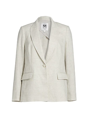 Alexa Linen Blazer