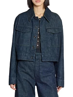 Denim Crop Jacket