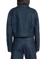 Denim Crop Jacket