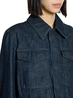 Denim Crop Jacket