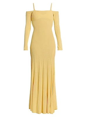 Maille Valensole Knit Maxi-Dress