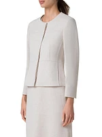 Tina Twisted Linen Jacket