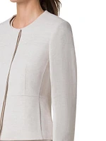 Tina Twisted Linen Jacket