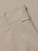 Palio Cotton Wide-Leg Crop Pants