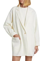 Orlaya Stretch Wool Single-Breasted Blazer