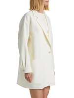 Orlaya Stretch Wool Single-Breasted Blazer