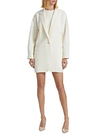 Orlaya Stretch Wool Single-Breasted Blazer