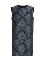 Romania Abstract Cotton Minidress