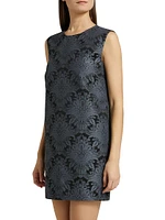Romania Abstract Cotton Minidress