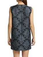 Romania Abstract Cotton Minidress