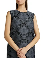 Romania Abstract Cotton Minidress