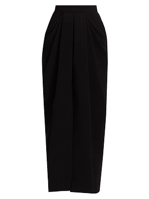 Ridente Pleated Maxi Skirt