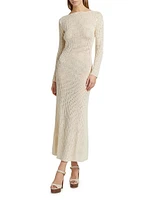 Spondylus Misha Crochet Maxi Dress