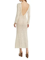 Spondylus Misha Crochet Maxi Dress