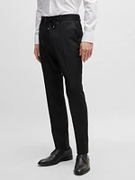 Drawstring Trousers Virgin Wool Serge