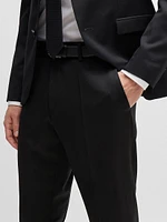 Drawstring Trousers Virgin Wool Serge