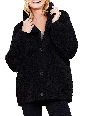 Cozychic Button-Front Jacket