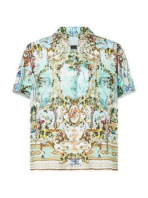 Camilla x White Lotus Camp Collar Short-Sleeve Shirt