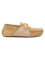 Suede Driving Loafers