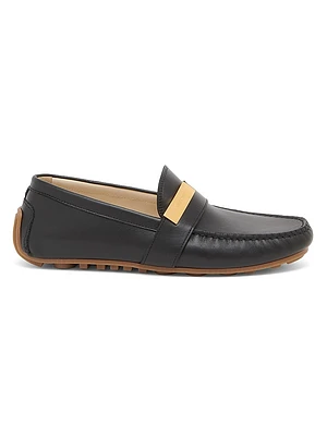 Leather Driving Loafers