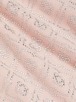 Crystal Monogram Miniskirt