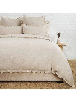 Kelly Linen Duvet Cover & Shams Collection