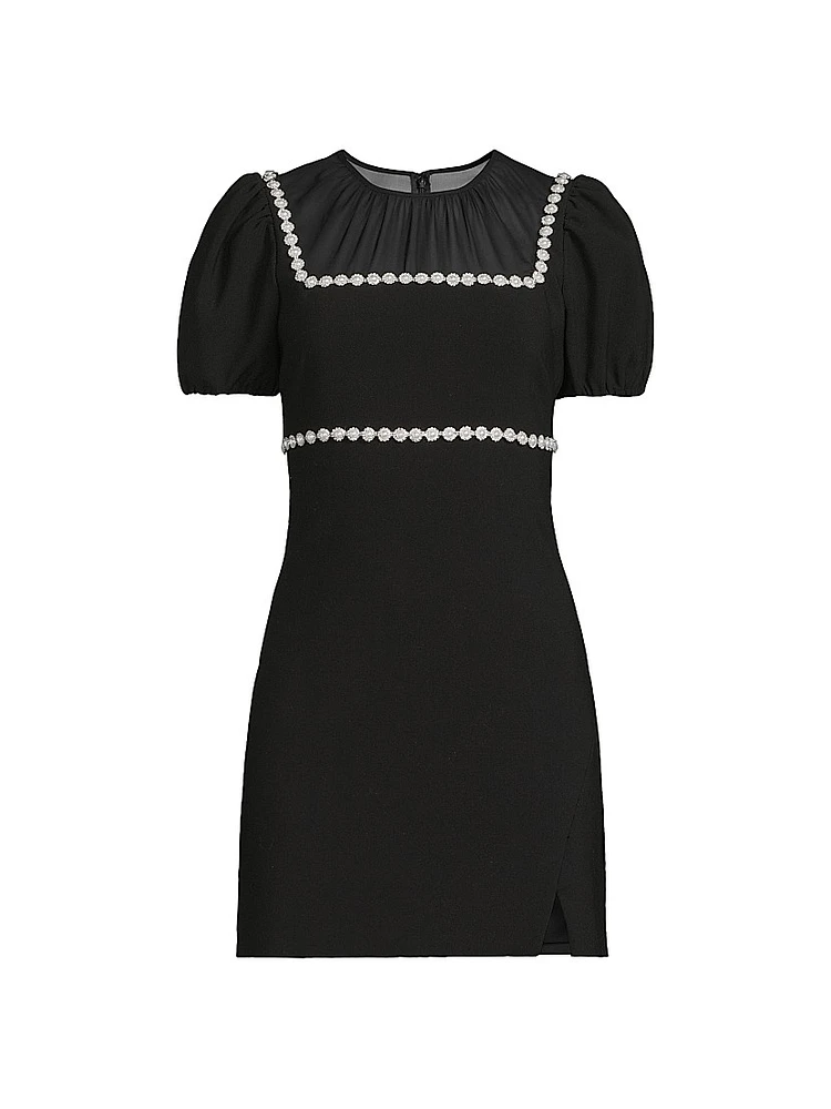 Phoebe Short-Sleeve Minidress