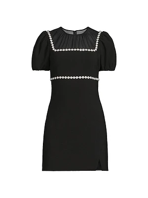 Phoebe Short-Sleeve Minidress
