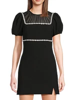 Phoebe Short-Sleeve Minidress