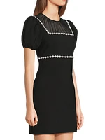 Phoebe Short-Sleeve Minidress